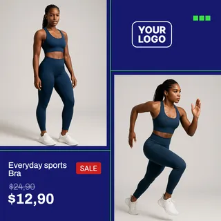 Fashion Multi-Image Vertical Sale Layout