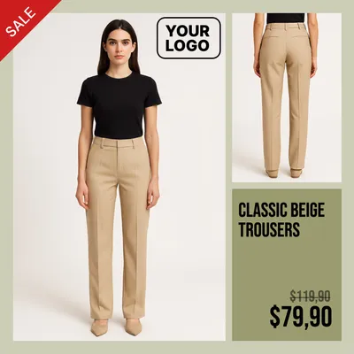 Fashion Multi-Image Vertical Sale Ad