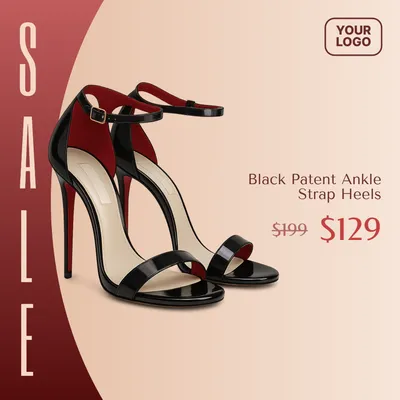 Fashion Shoe Single-Image Transparent