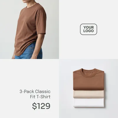 Fashion Multi-Image Product Display Grid