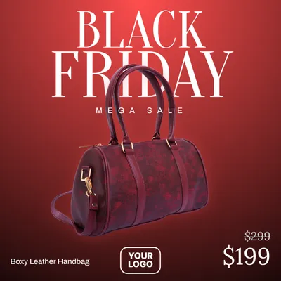 Fashion Black Friday Single-Image Red