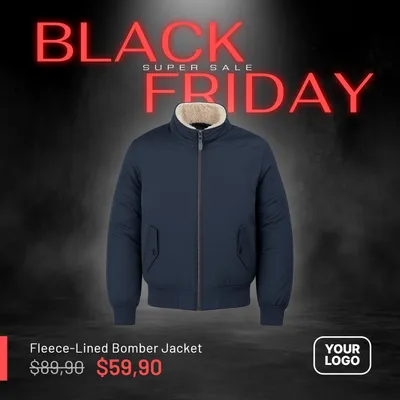 Fashion Black Friday Single-Image Display