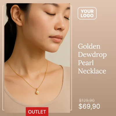 Jewelry Single-Image Vertical Sale Promo