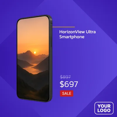 Tech Single-Image Vertical Sale Ad
