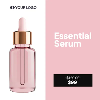Beauty Single-Image Vertical Sale Promo