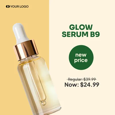 Beauty Single-Image Vertical Sale Ad