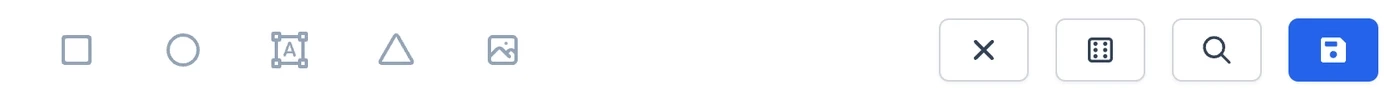 Image transformations toolbar